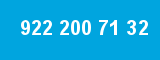 922 200 71 32